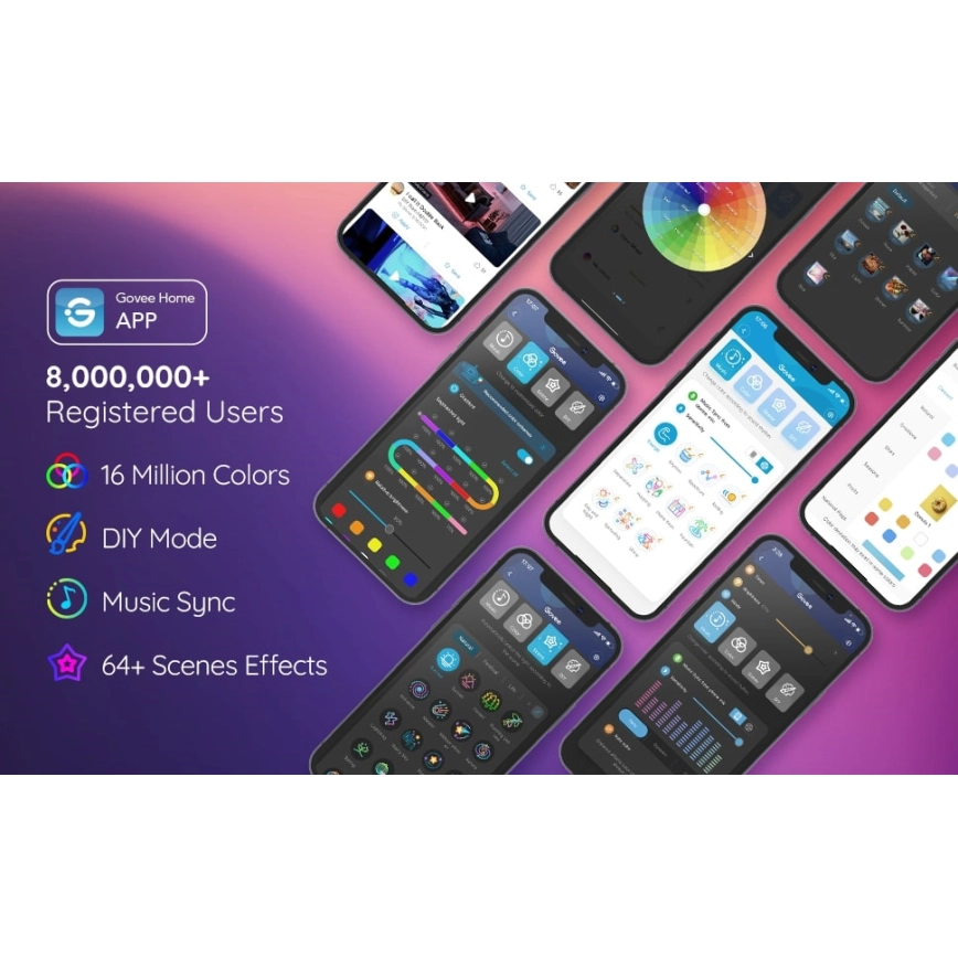 Govee Neon Light 3m SMART - NOVÉ - 8