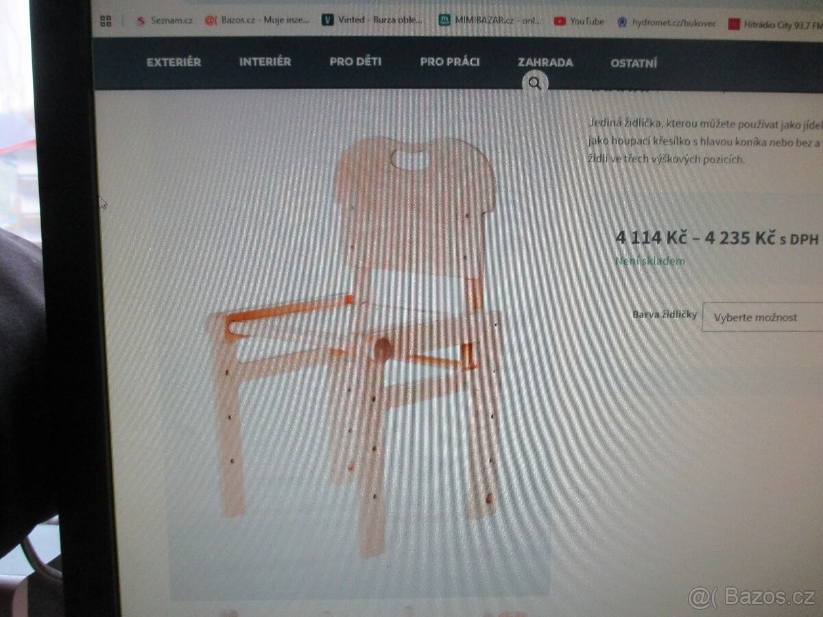 Víceúčelová dětská židliščka 7v1 - 8