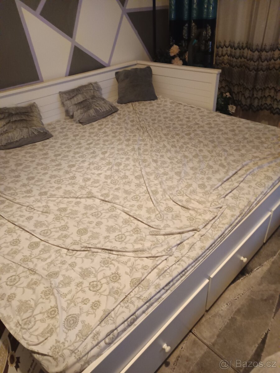 Prodám rozkládací postel hemnes - 8