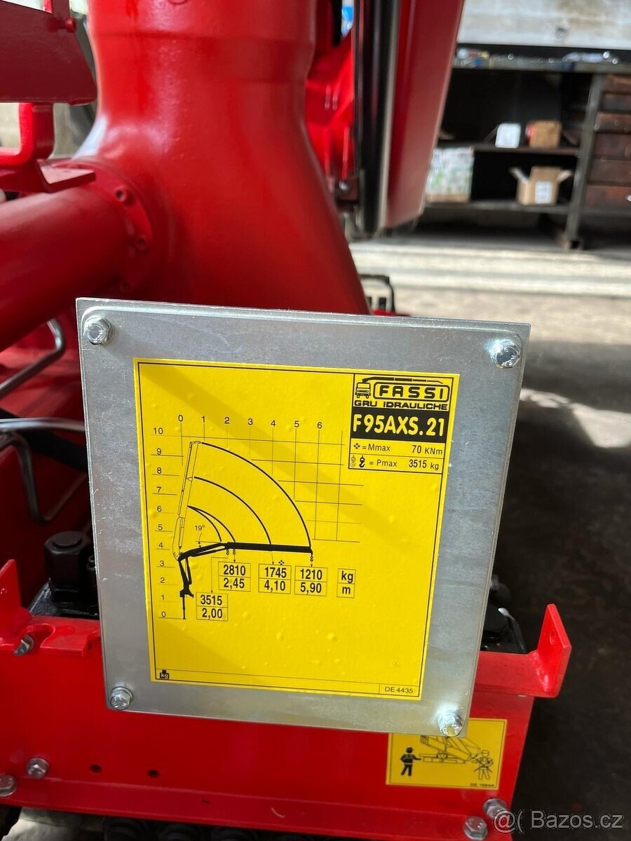 Hydraulická ruka FASSI - 8