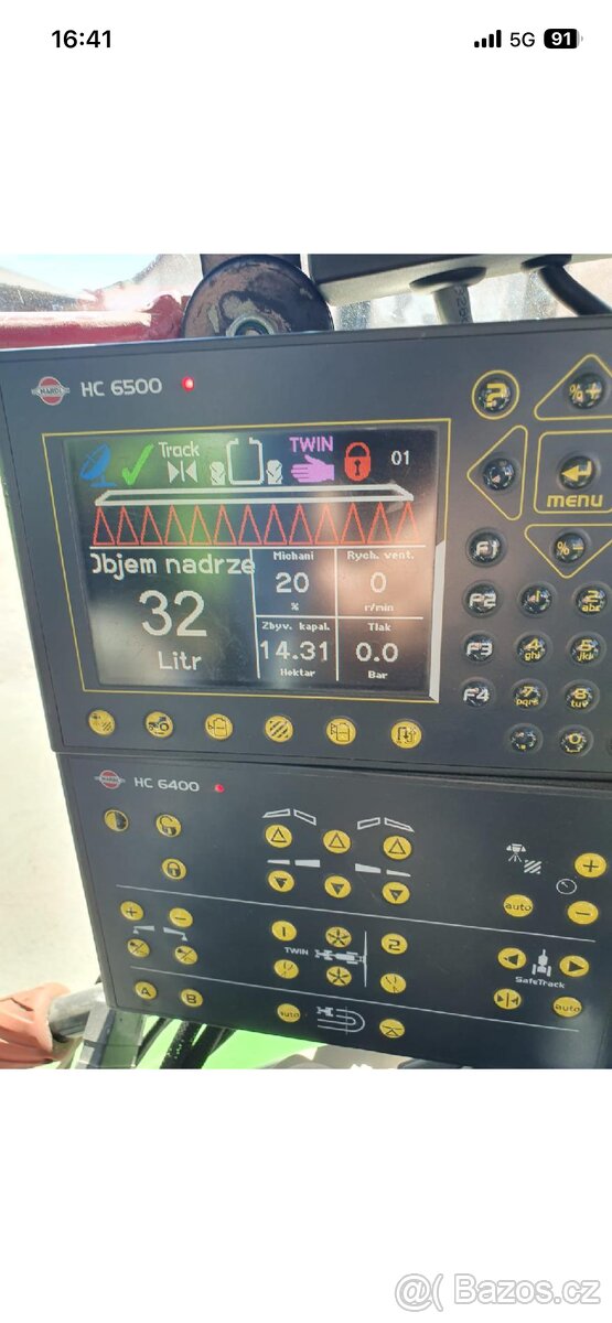 Postřikovač Hardi Twin 6600i - 8