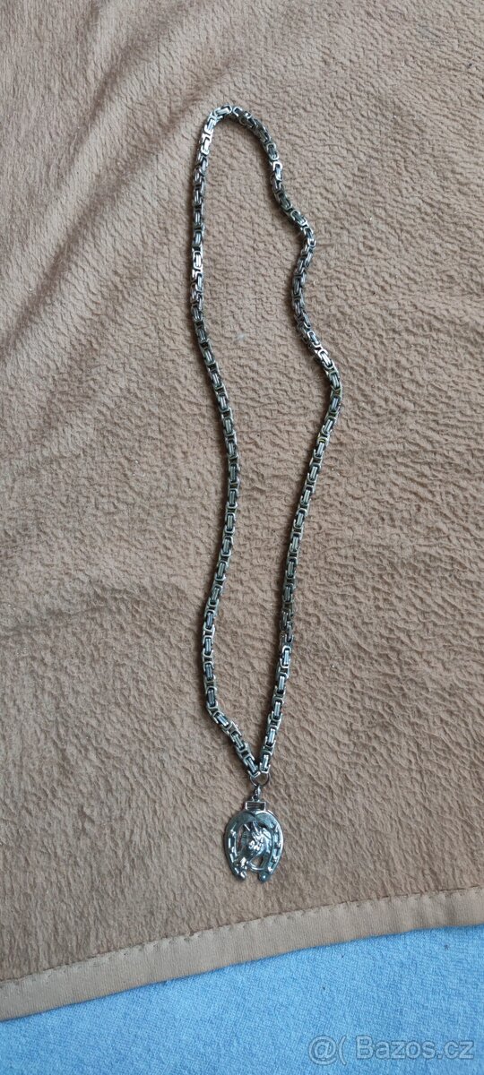 Řetízek s podkovou - 8