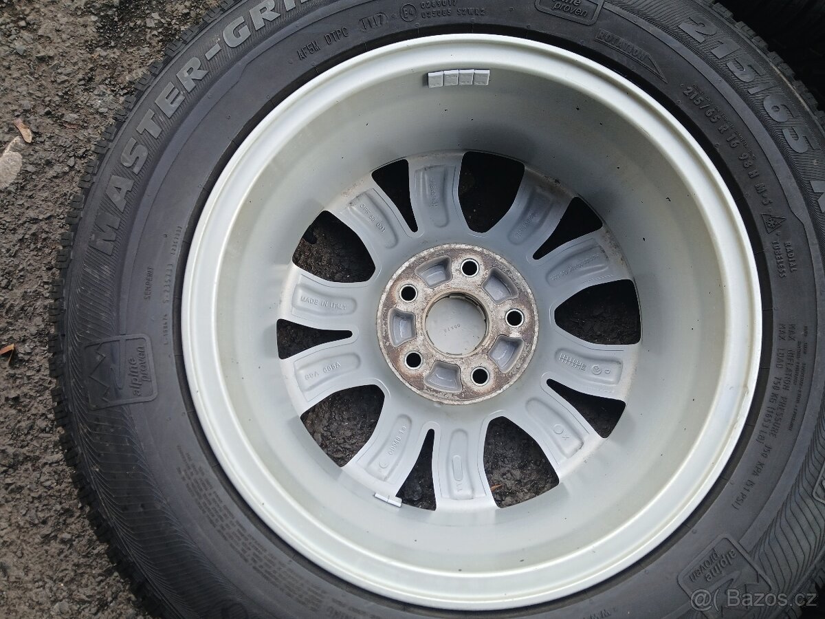 Sada Orig ALU kol Honda 215/65R16 zimní - 8