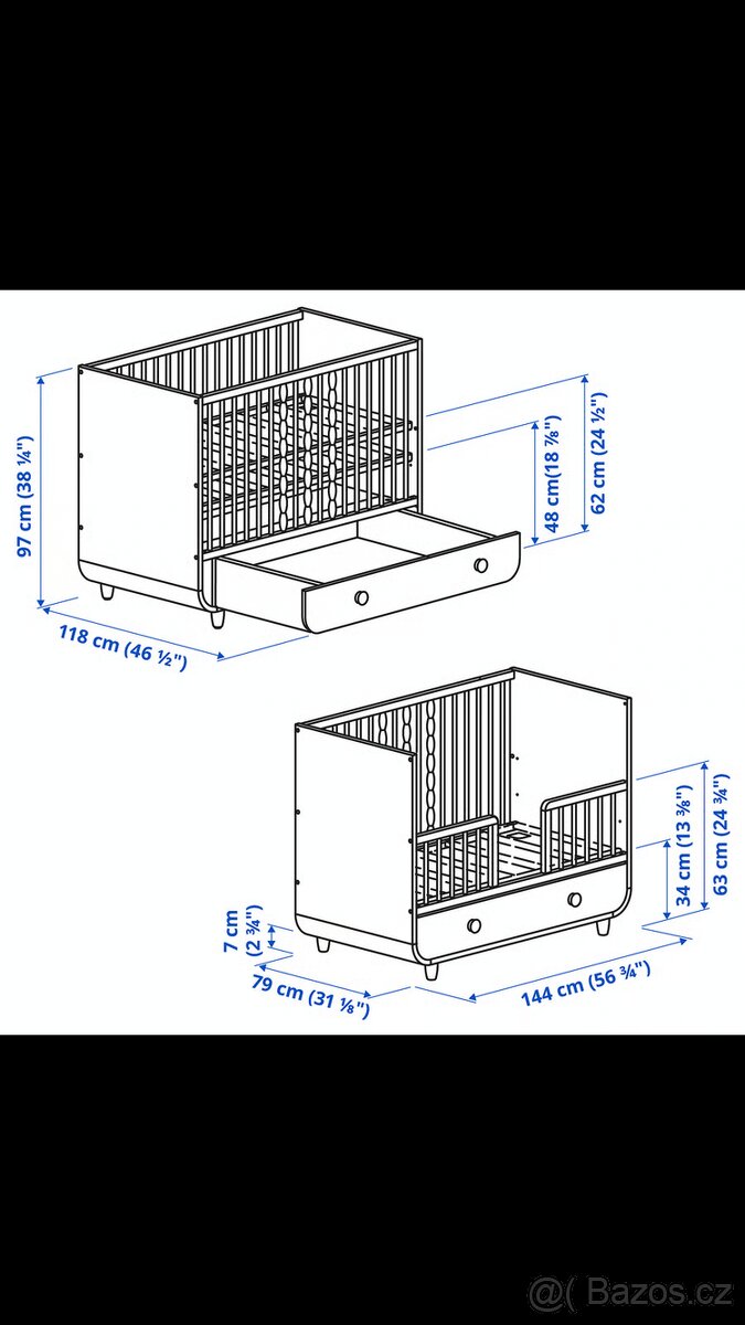Dětská postýlka Myllra - 8