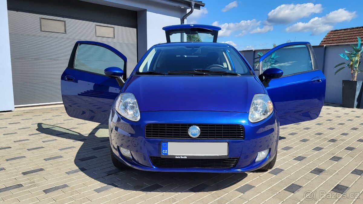 Fiat Punto III 1,4i - 57kw. SLUŠNÝ STAV - STK+EM do: 11/2026 - 8