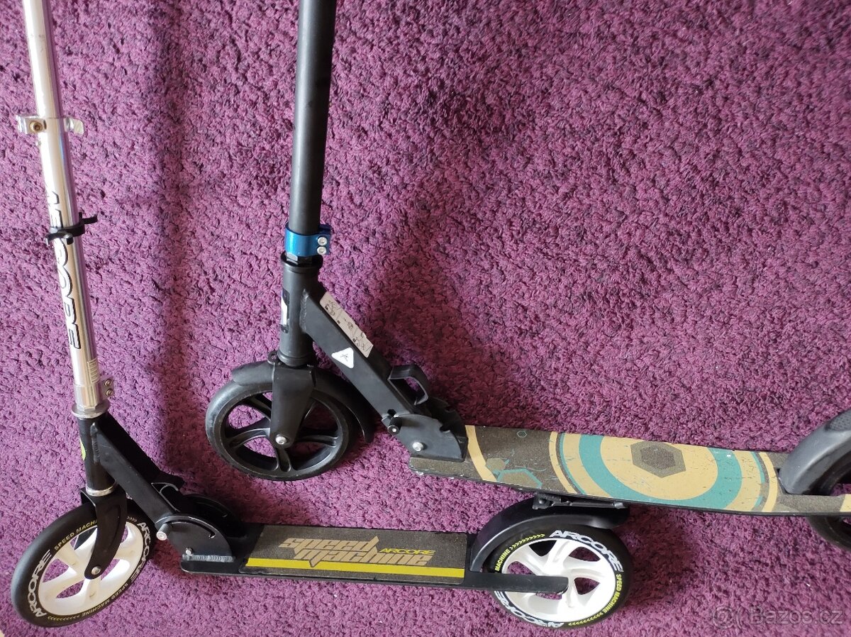 kolobezka jako nová - velká kola - 1KUS - 8