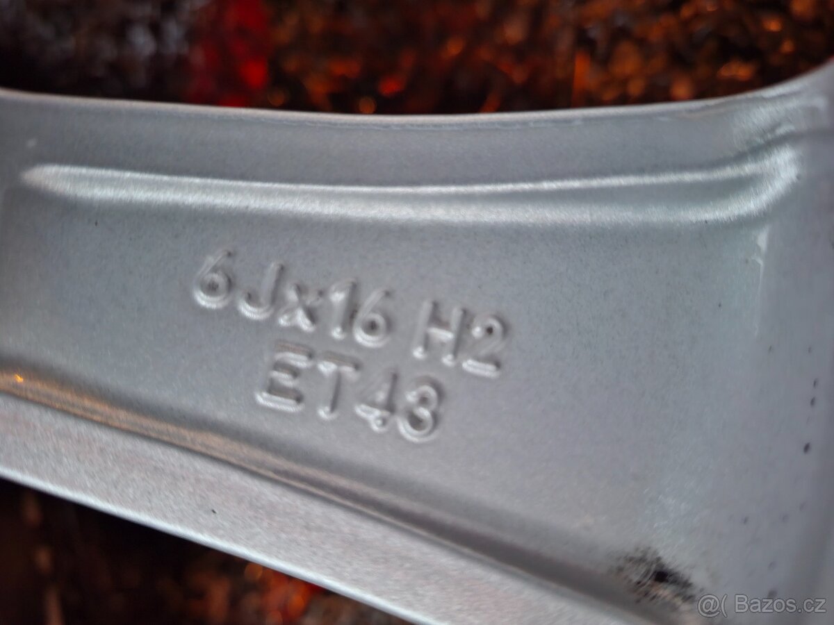 Alu kola 16" Škoda Castor 5x112 s pneu 215/60R16 - 8