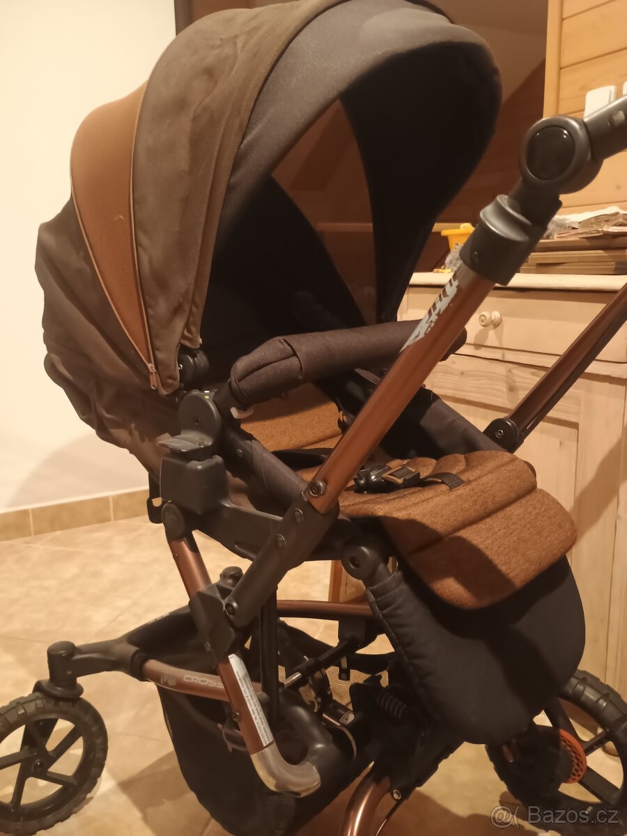Prodám kvalitní dětský kočárek dvojkombinace Jané crosswalk - 8