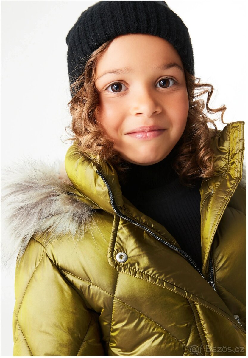 NOVÝ DÍVČÍ ZIMNÍ KABÁT NEXT vel.164 - 8