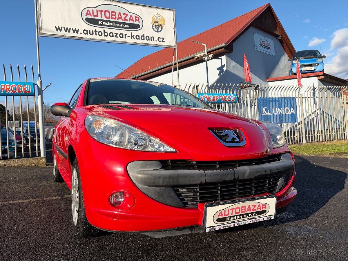 Peugeot 206, 1,1 44kW, SERVISKA - 8