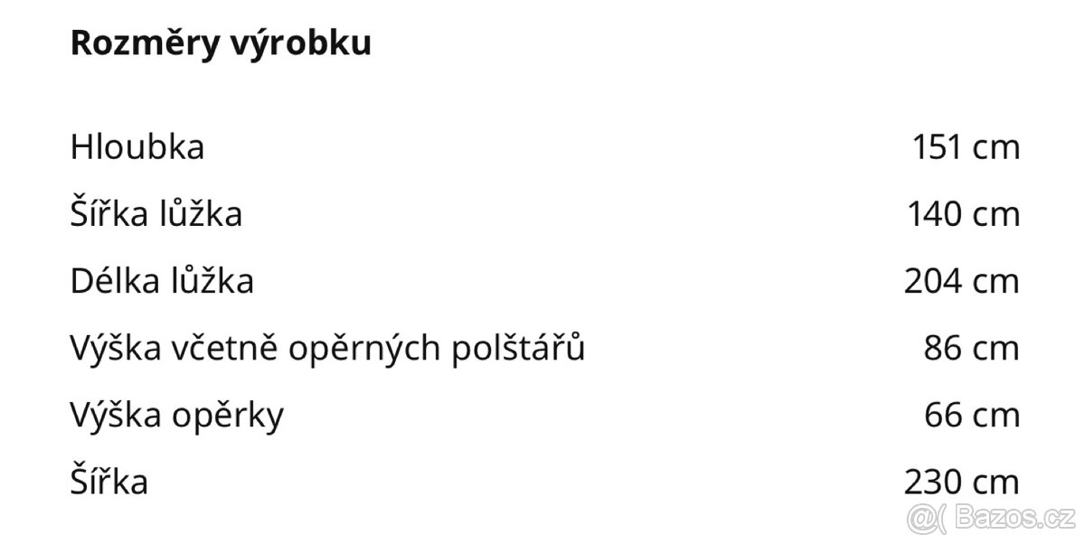 Pohovka FRIHETEN - 8