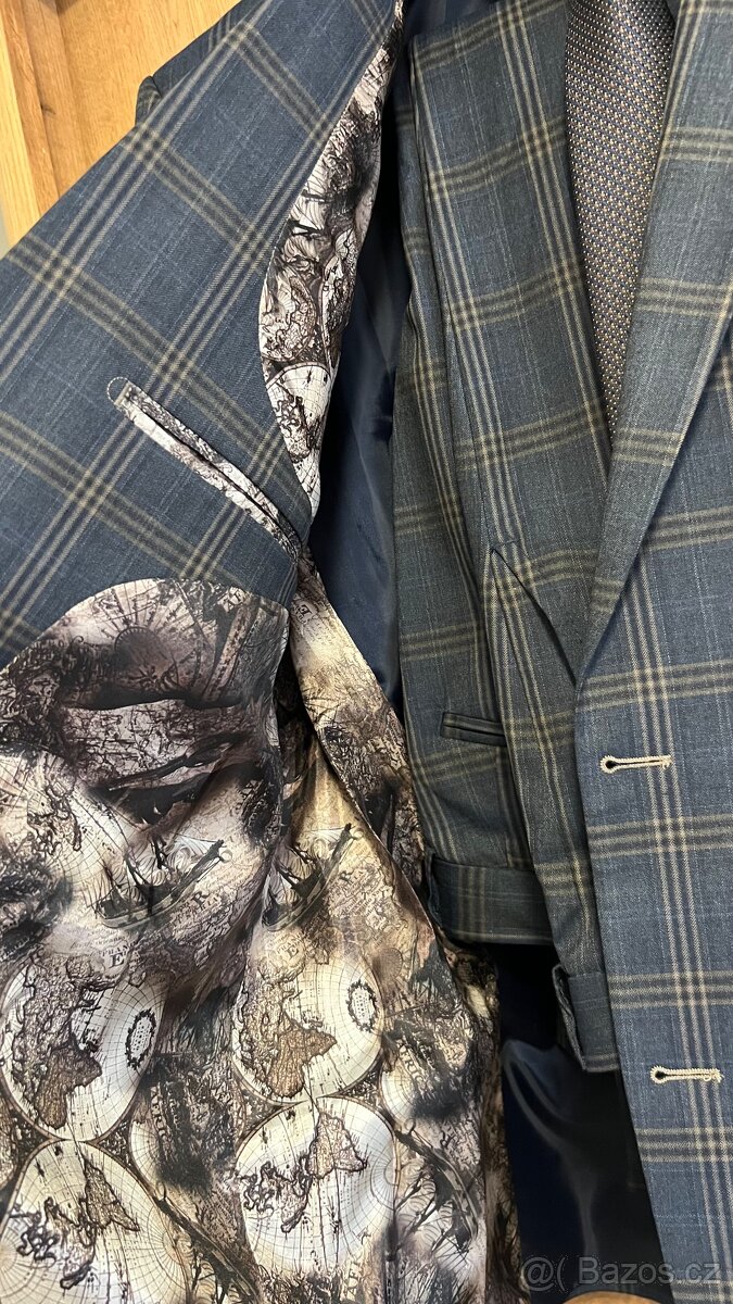 Prodám pánský oblek značky FERATT - 8