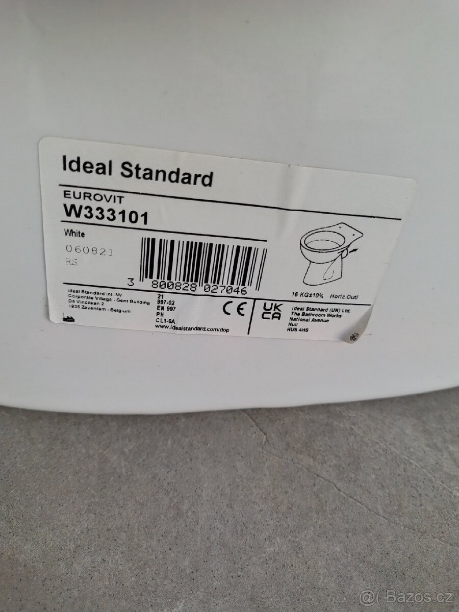 Nový kompletní set WC Ideal Standard - 8