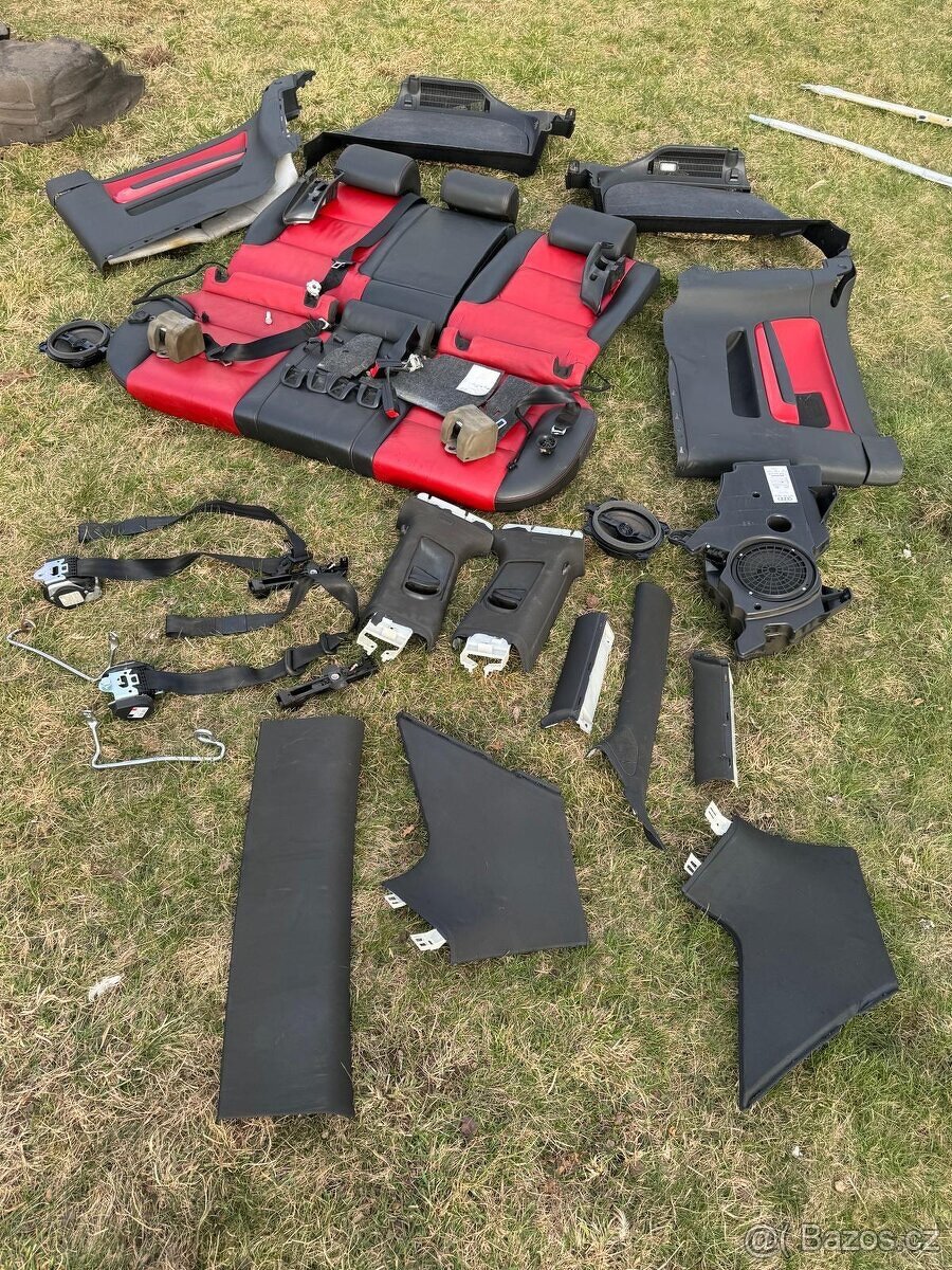 Kožené vyhřívané sedačky Audi S3 8P 3-dvéř - 8