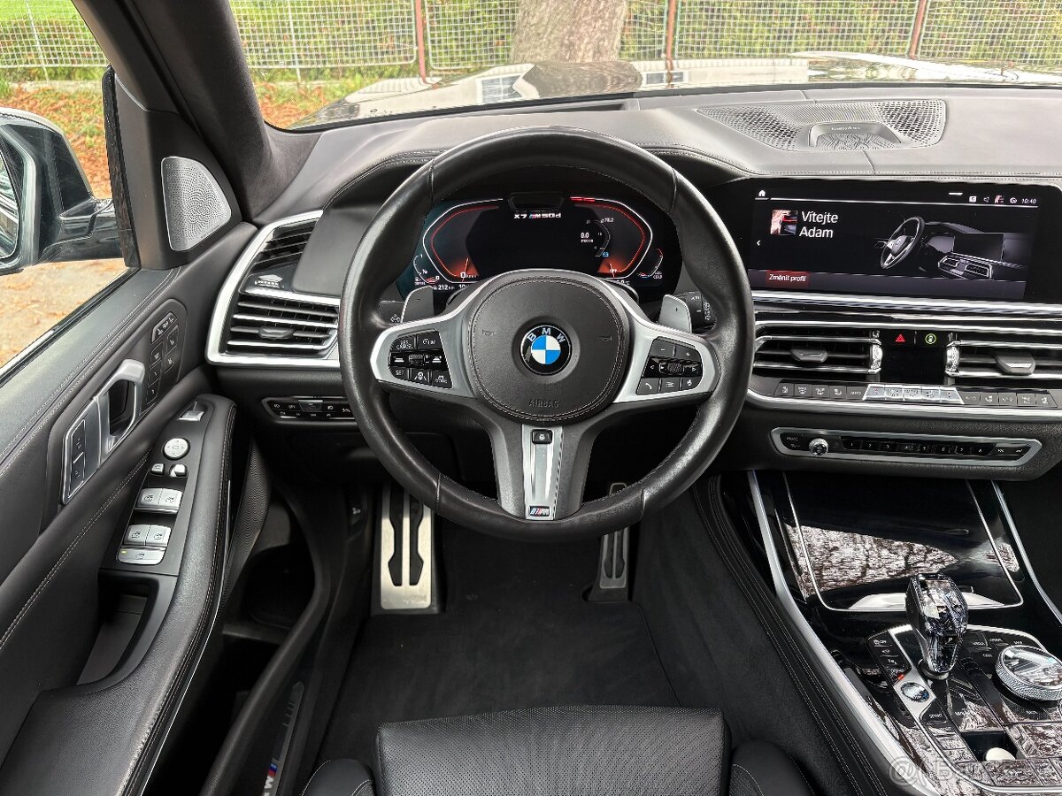 BMW X7 3.0 M50d DPH, 7MÍST, MAX VÝBAVA - 8