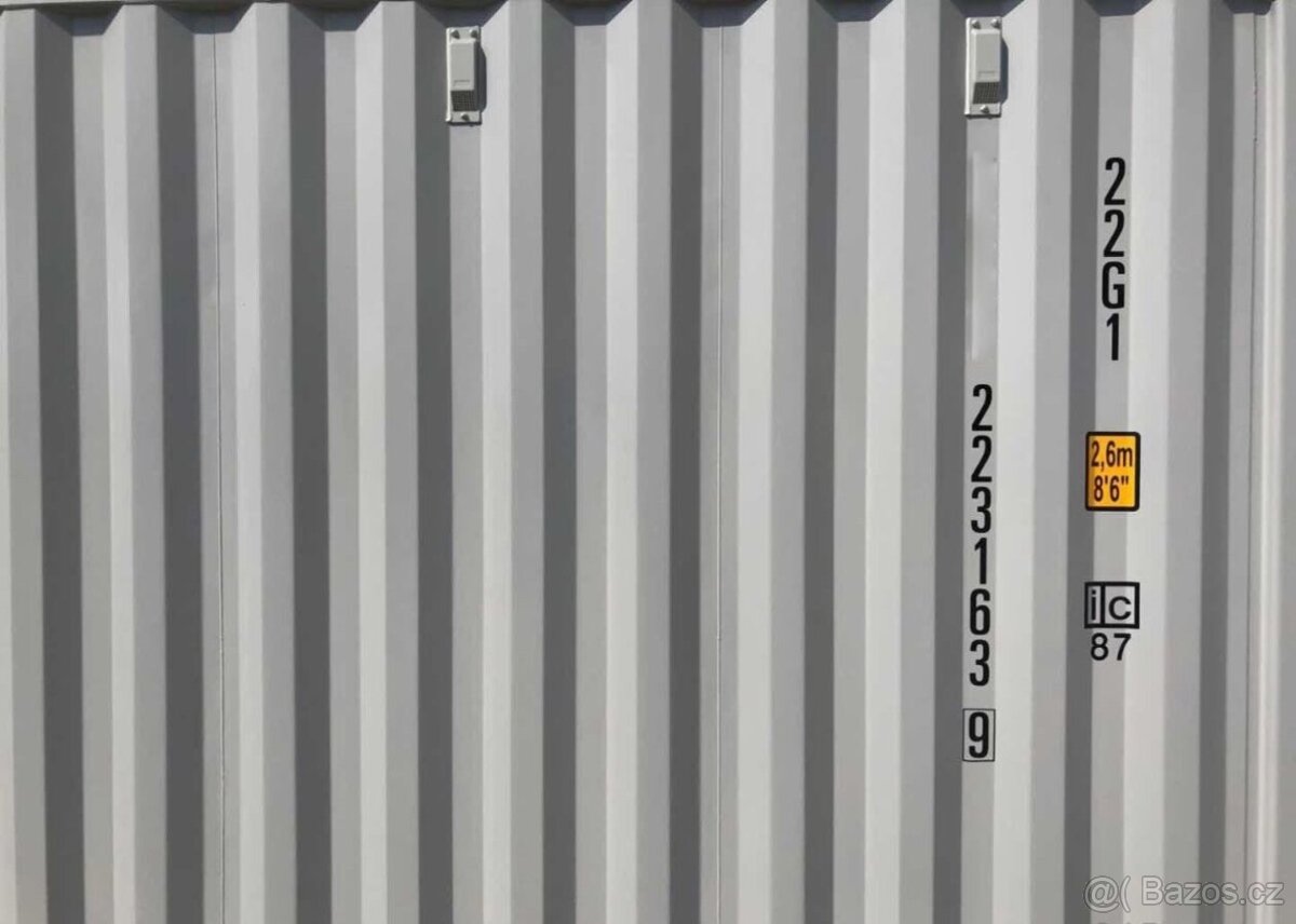 Námořní kontejner 6 m -DODÁNÍ ZDARMA - 8