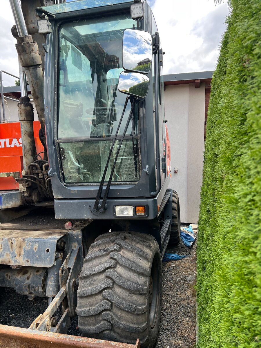 Kolový bagr ATLAS 140W s TP, r.v. 2021, nox rotátor, 16 tun - 8