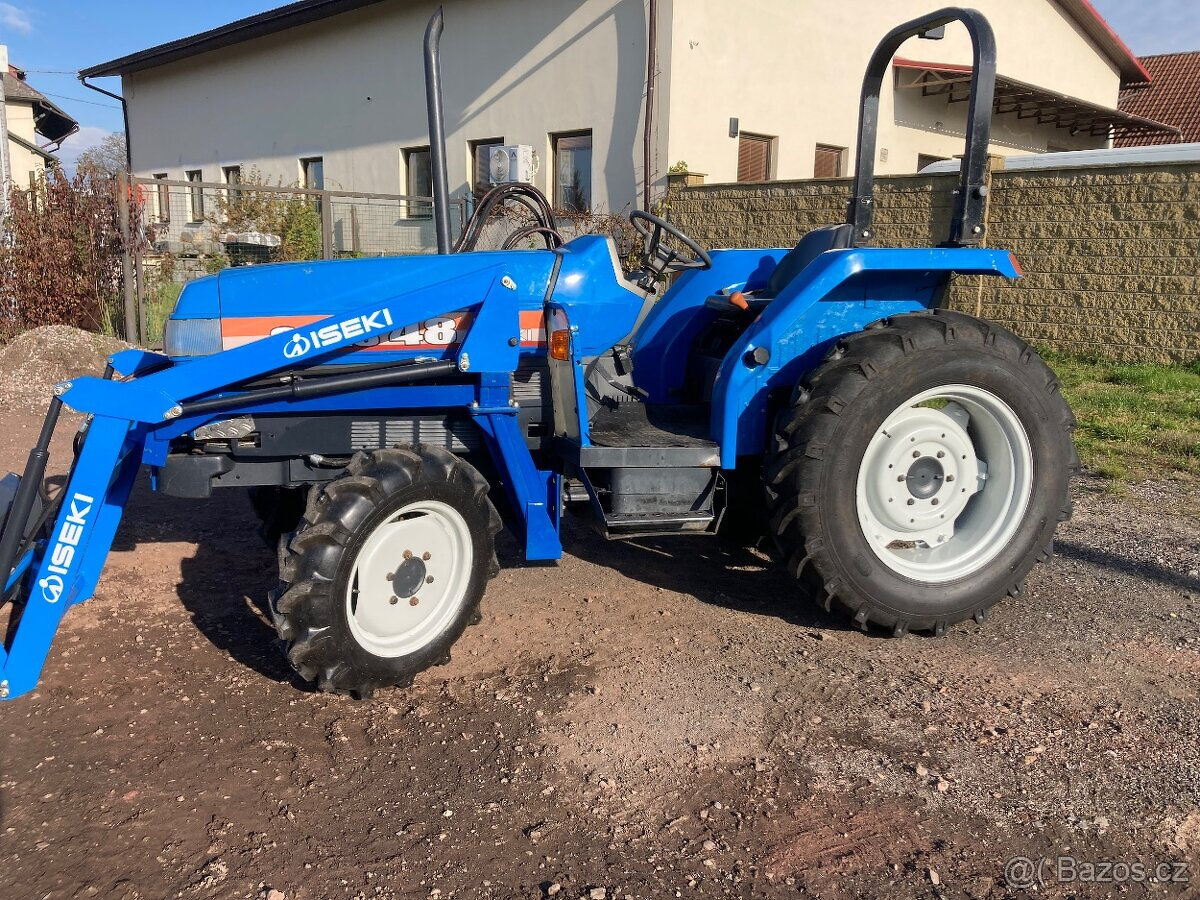 Traktor Iseki Geas 48 s čelním nakladačem - 8