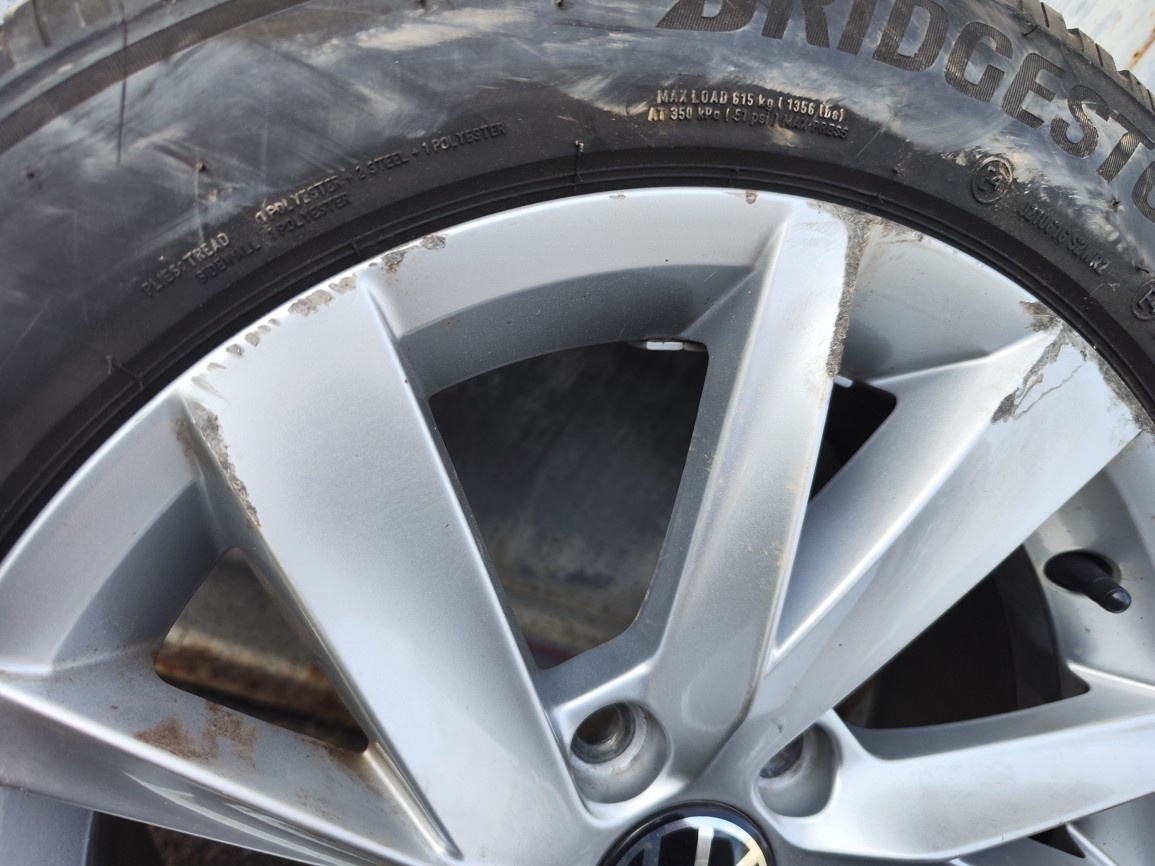 16"zimní alu sada Gavia 5x112 origo VW Golf 8 Var Touran - 8