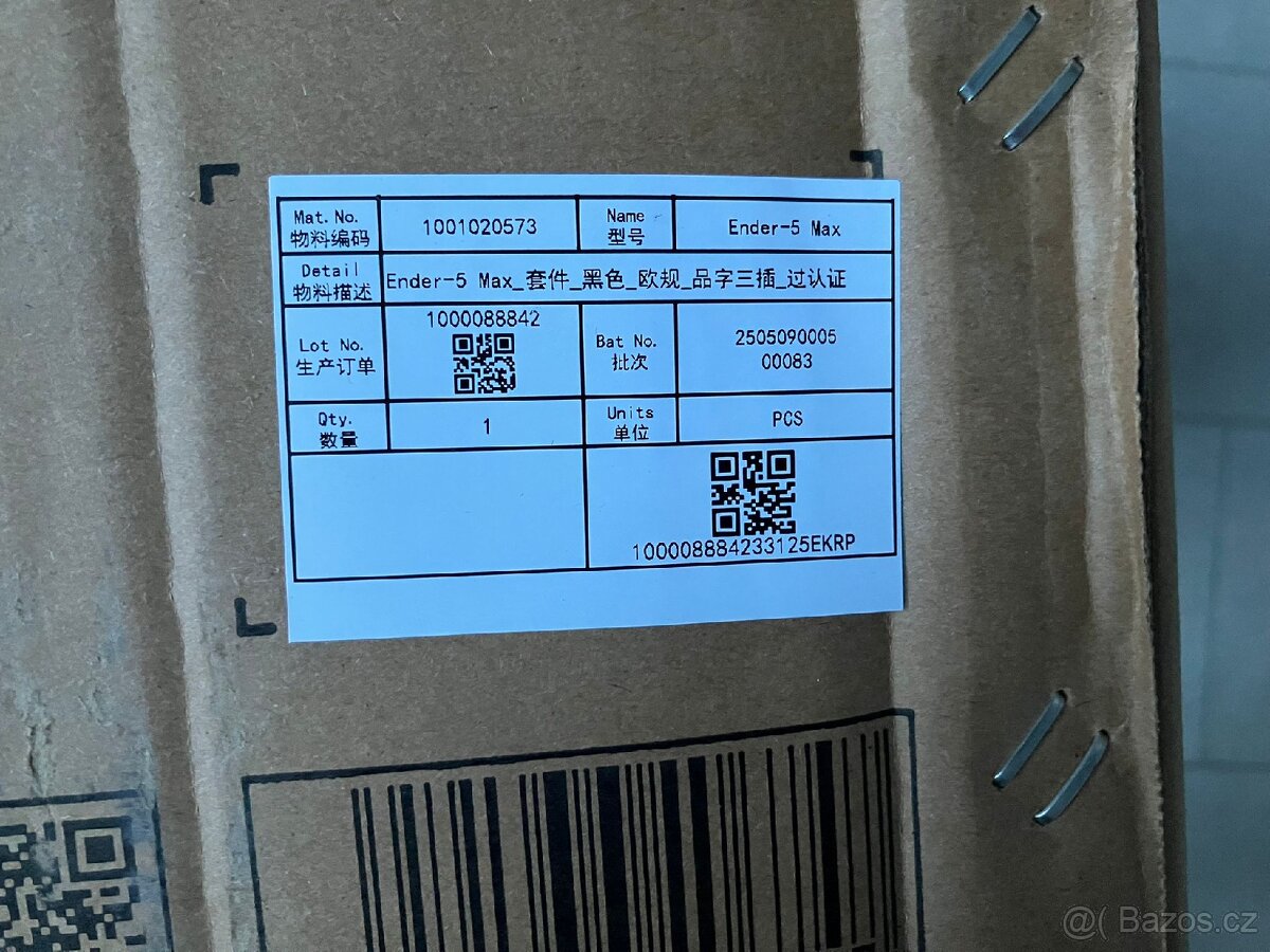 3D tiskárna Ender 5 Max - 400x400x400 mm - 8