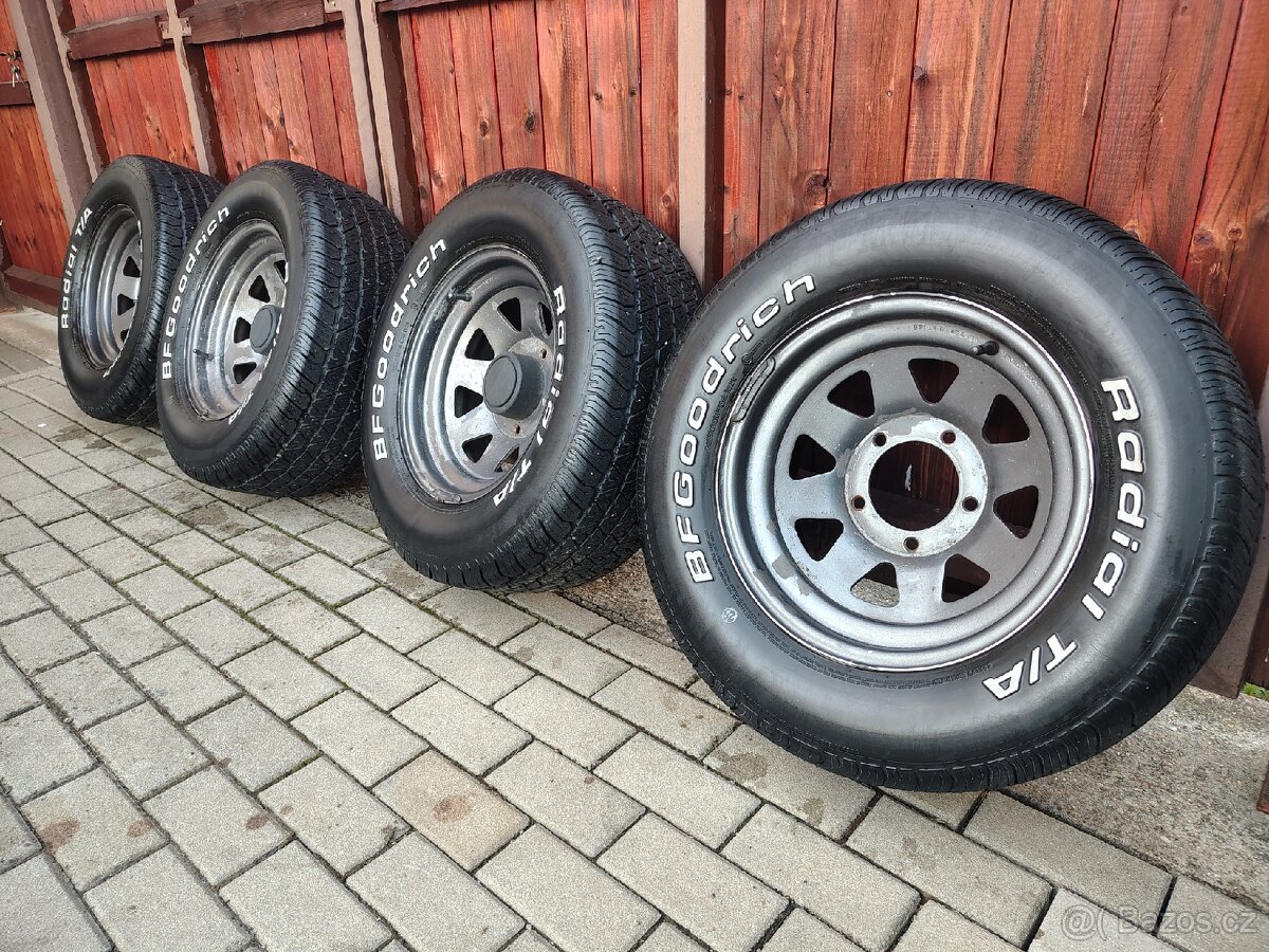 Mangels 7x15", 5x139,7 , 255/60R15 - 8