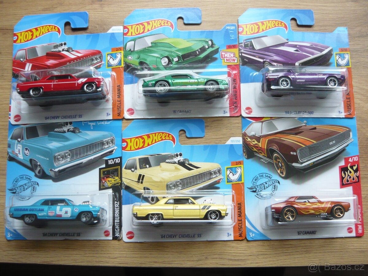 AUTÍČKA HOT WHEELS - 8