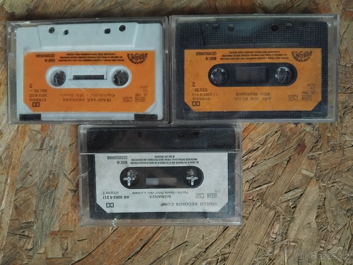 audio - kazety OROGINÁL cca 71 ks - Posílám poštou - 8