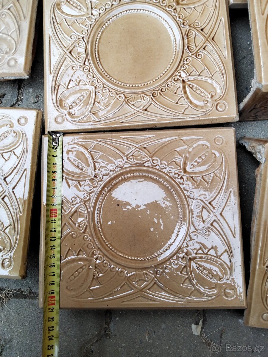 Kachle na kachlová kamna - 8