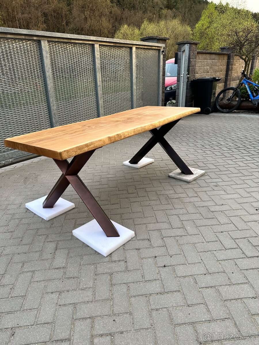 Dubový stůl masiv - 8