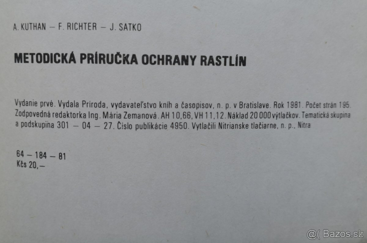 Metodická príručka ochrany rastlín - 8