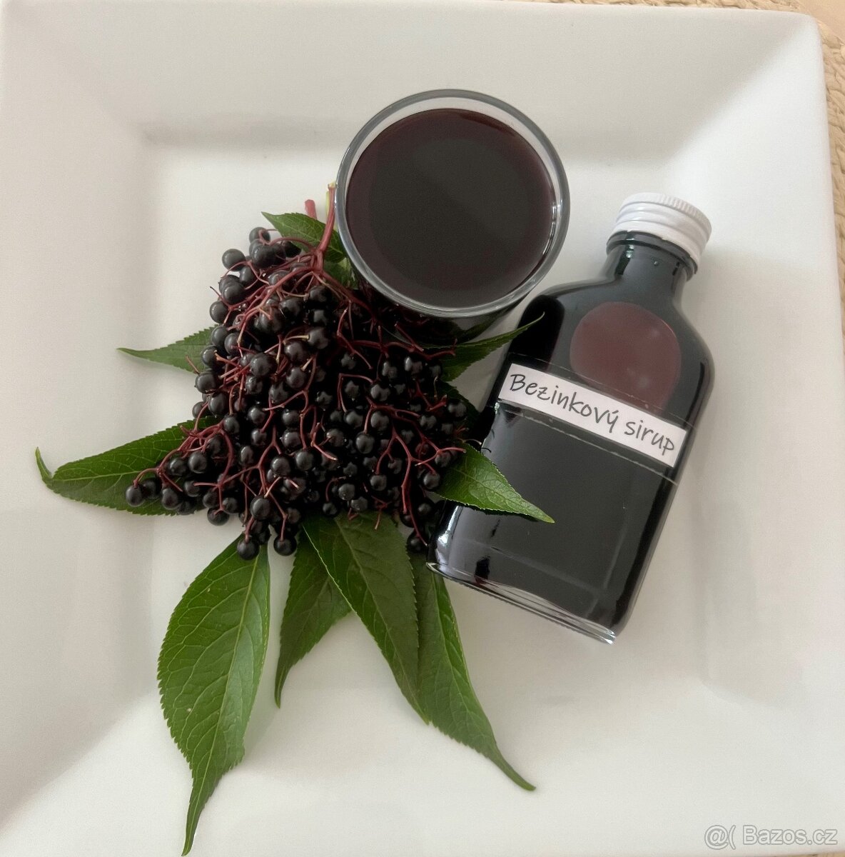 Čerstvý domácí bezinkový sirup - 8