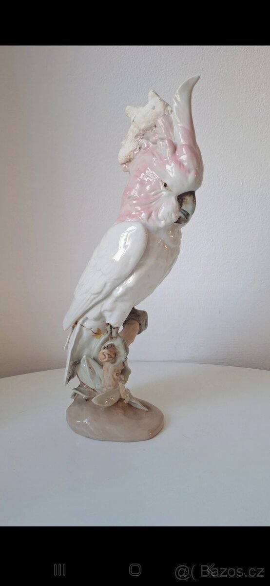 Porcelánoví papoušci Royal Dux - 8