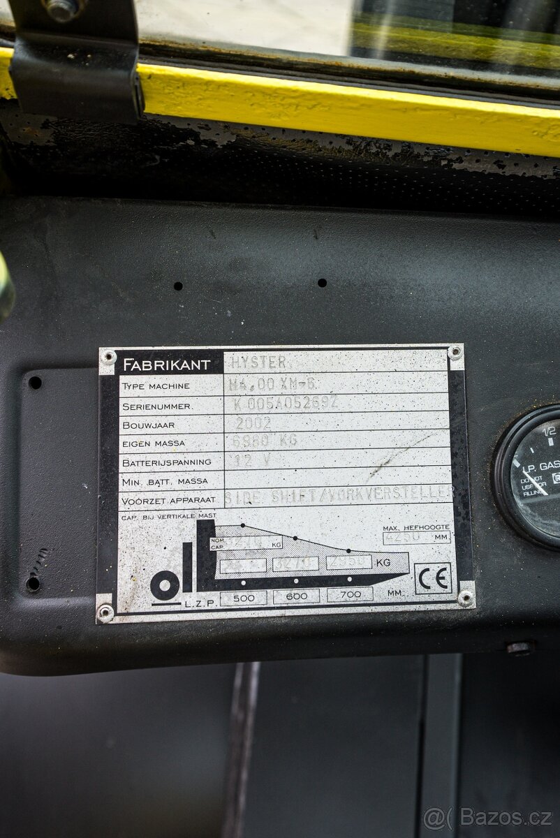 Vysokozdvižný vozík Hyster H4.00 XM-6 (VV0149) - 8