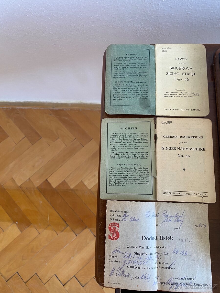 Šicí stroj SINGER - 8