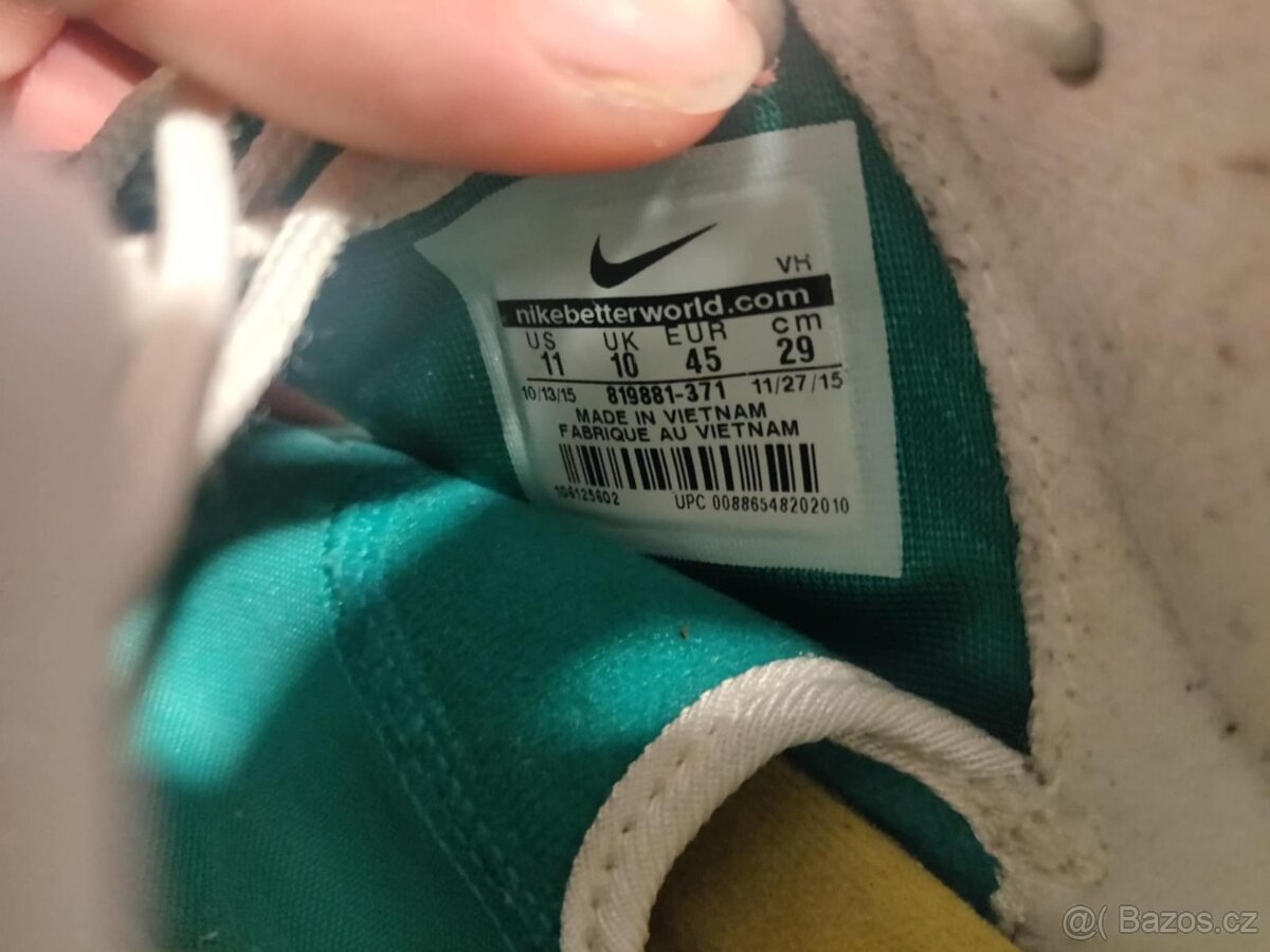 Nike Roshe Run – zeleno-žluté, vel. 45 - 8