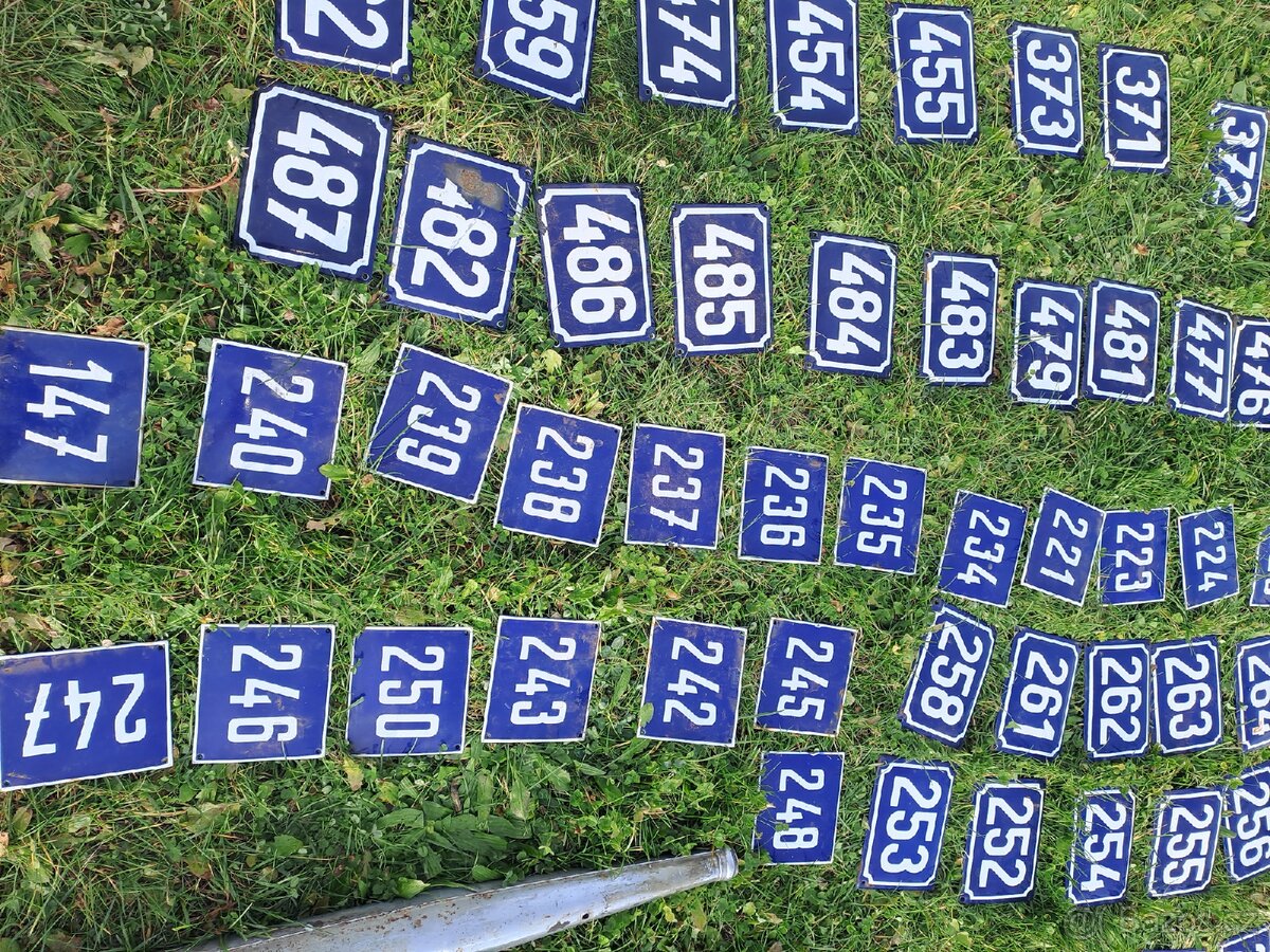 Smaltovane cedule - 8