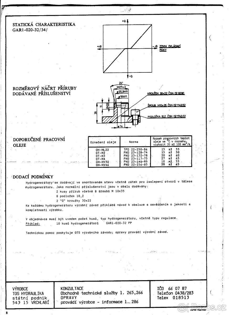 Hydraulické čerpadlo - 8