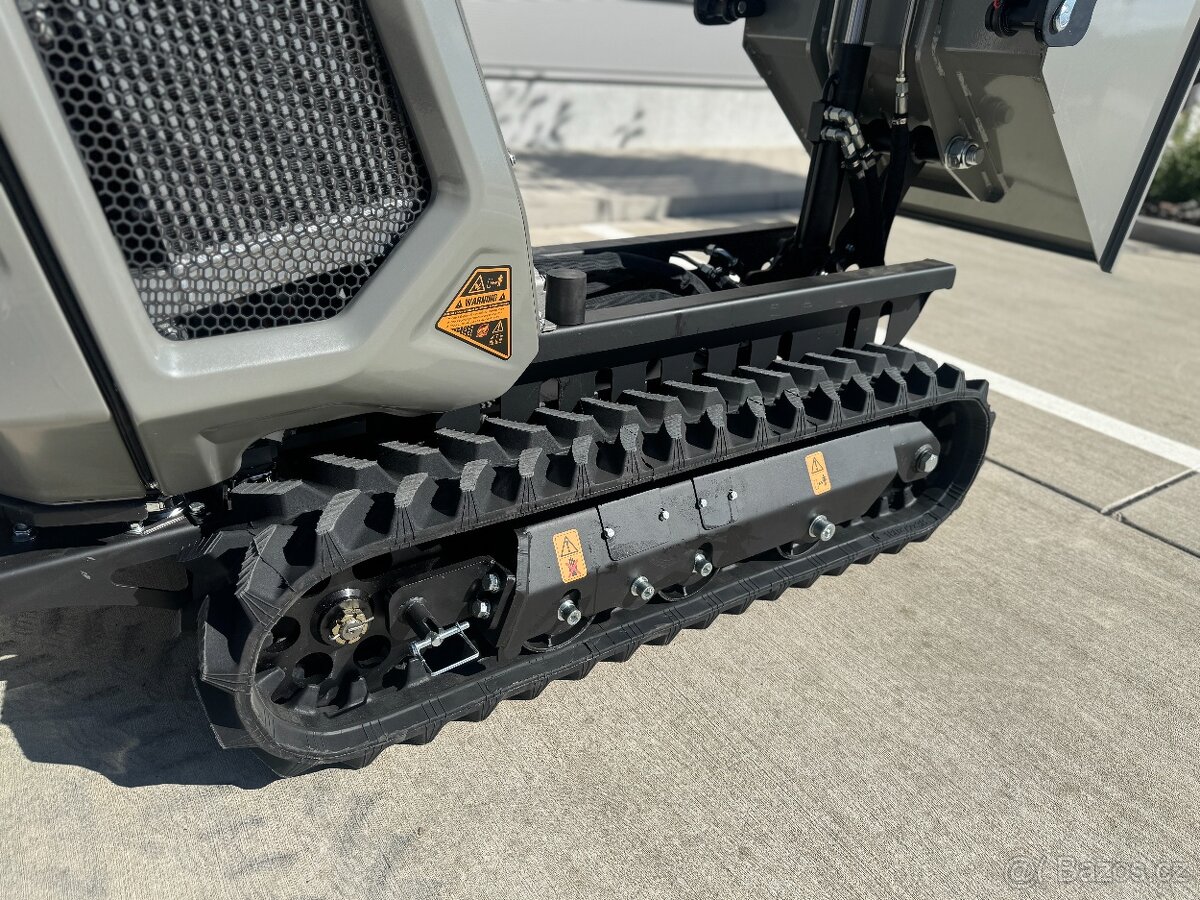 Benzínový minidumper JANSEN RD-700S se lžící - 8