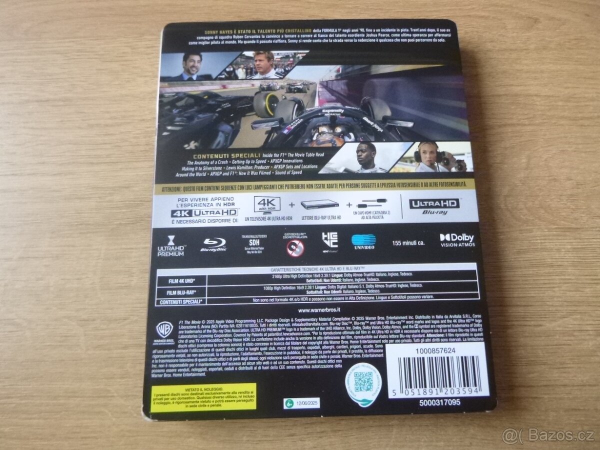 steelbook 4K ULTRA HD+BD F1: THE MOVIE - 8