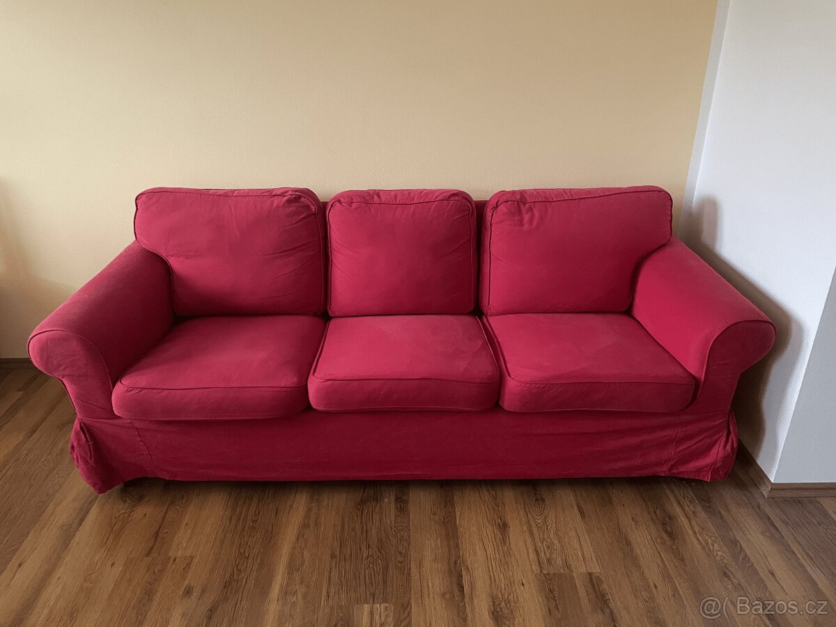 Sedačka a dvě křesla IKEA - 8