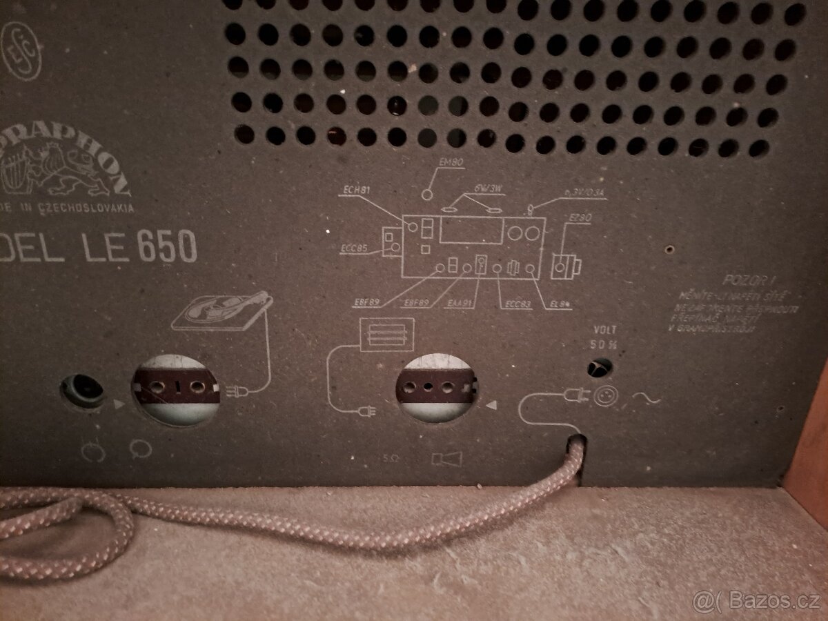 Supraphon LE 650 - 8