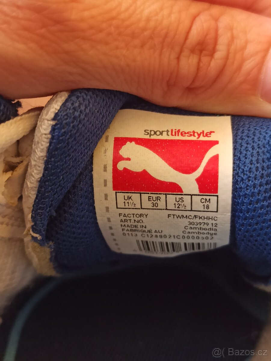 Dětské tenisky zn. Puma vel. 30 - 8