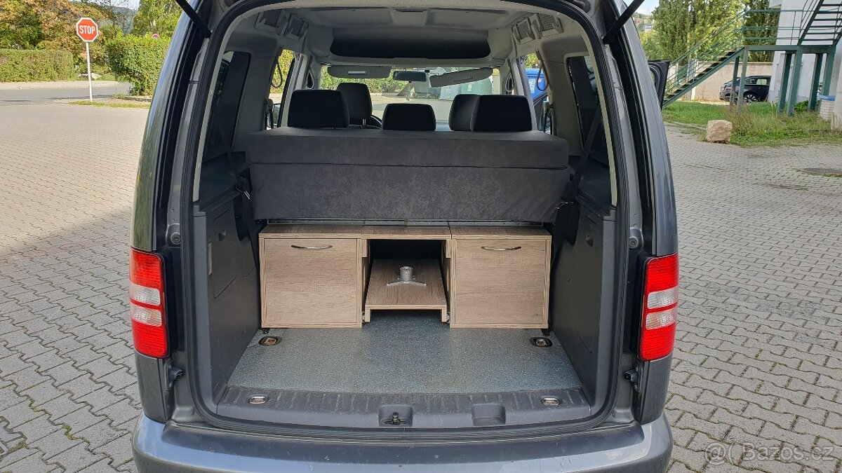 VW CADDY MAXI RONCALLI CNG + CAMPING Možno i PRONAJMUTÍ - 8