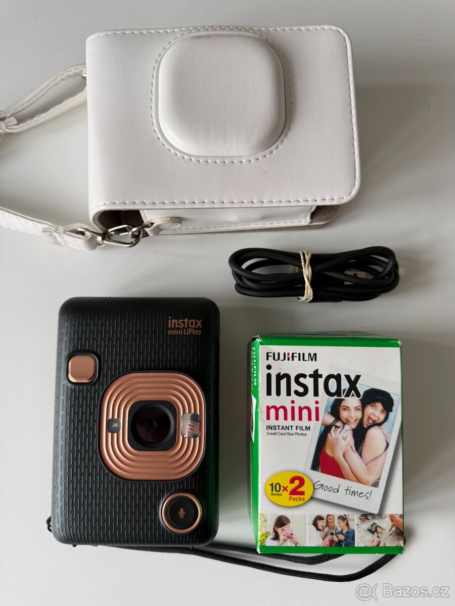 FUJIFILM instax mini LiPlay - Černo/zlatý - 8