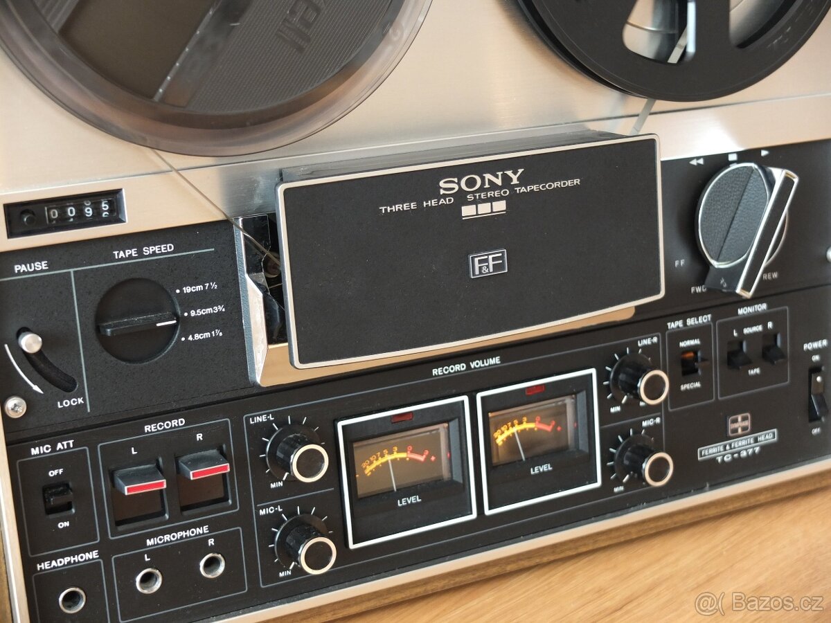 SONY TC-377Stereo Tape Recorder(1973-1976)Top - 8