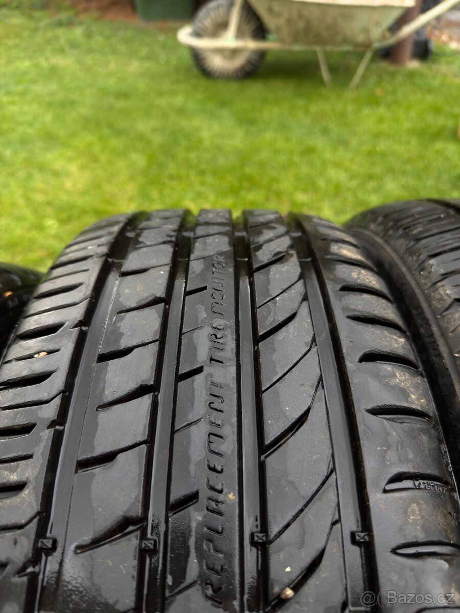 Orig ALU kola Škoda RS 5x112 R18 Neptune + 225/40 R18 - 8