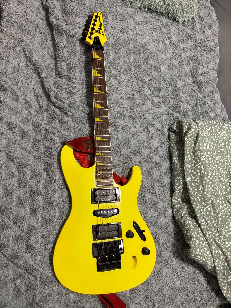 Elektricka kytar Ibanez fgm1000dy z roku 1991 Frank Gambale - 8