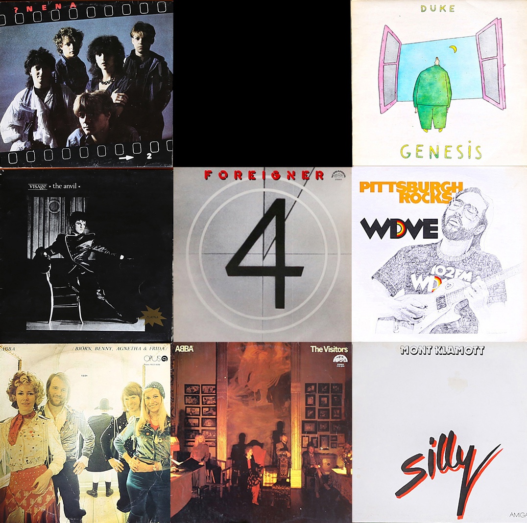 Prodám LP vinyl 70. - 80. léta - 8