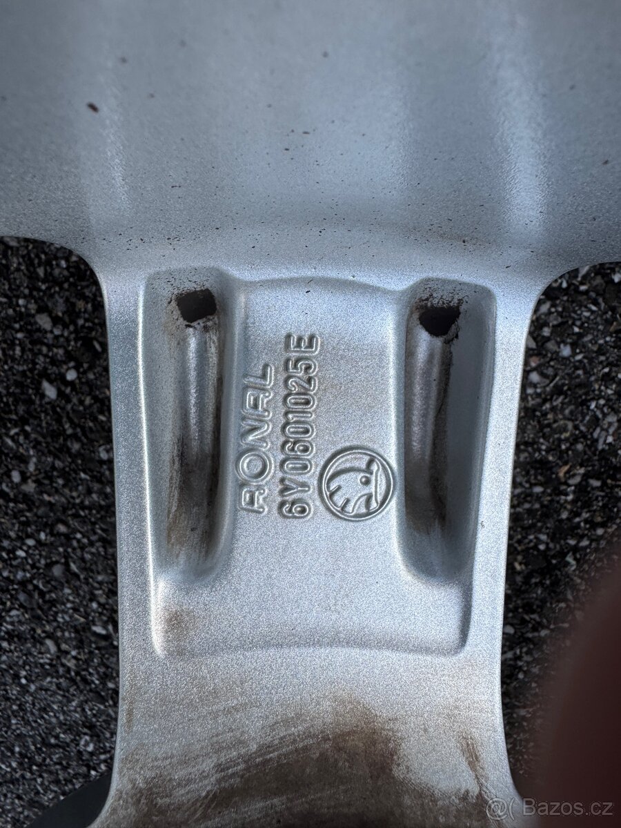 Alu kola Škoda Fabia 15” - 8