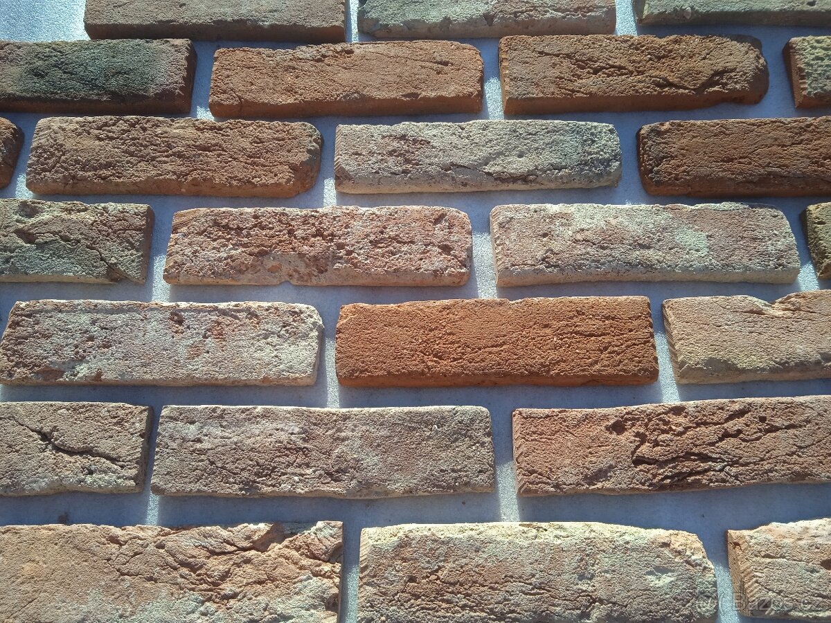 Cihlový obklad pásky z cihly líc - 8